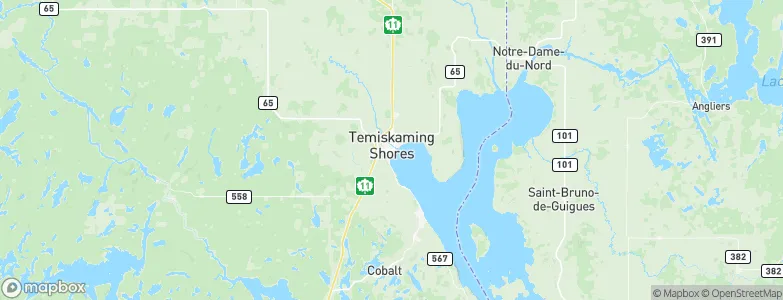 New Liskeard, Canada Map