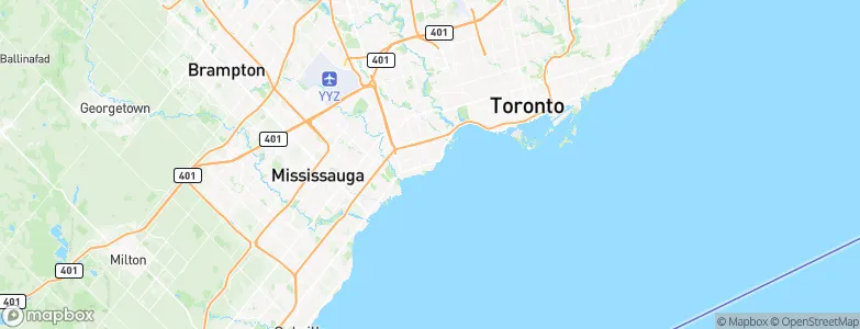 New Toronto, Canada Map