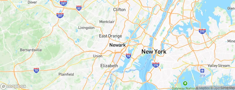Newark, United States Map