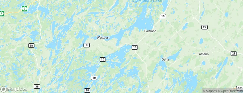 Newboro, Canada Map