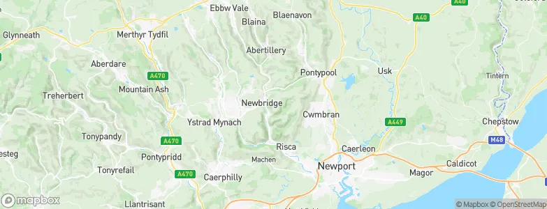 Newbridge, United Kingdom Map