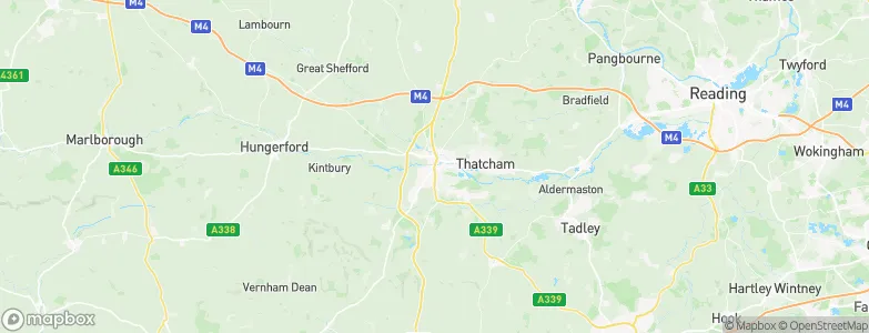 Newbury, United Kingdom Map