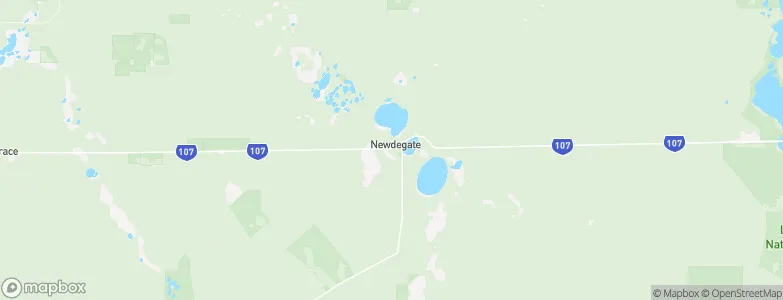 Newdegate, Australia Map