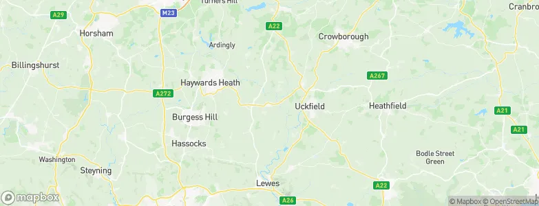Newick, United Kingdom Map