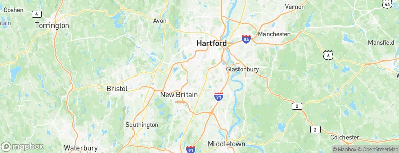 Newington, United States Map