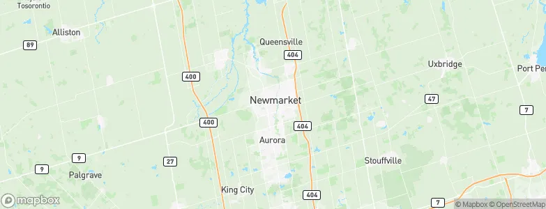Newmarket, Canada Map