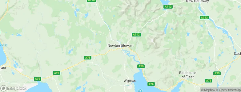 Newton Stewart, United Kingdom Map