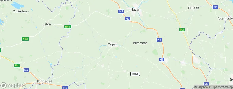 Newtown Trim, Ireland Map