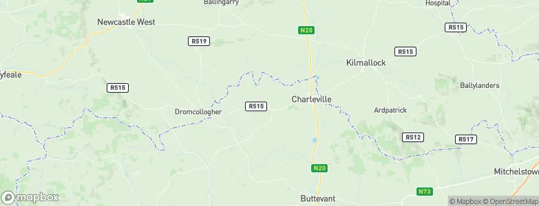 Newtownshandrum, Ireland Map