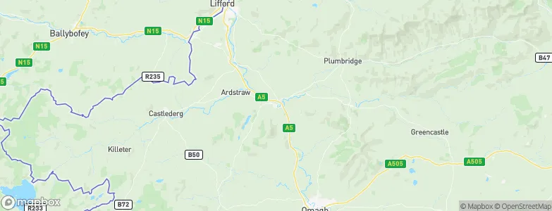 Newtownstewart, United Kingdom Map