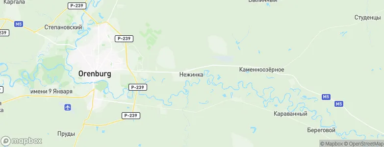 Nezhinka, Russia Map