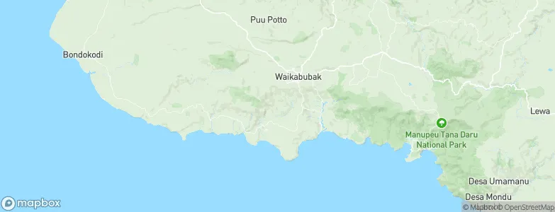Ngaduloda, Indonesia Map