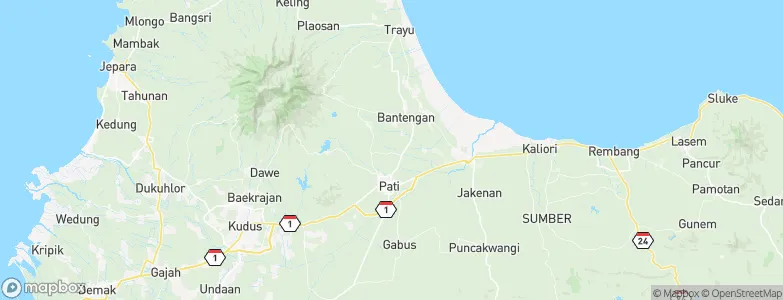 Ngaliyan, Indonesia Map
