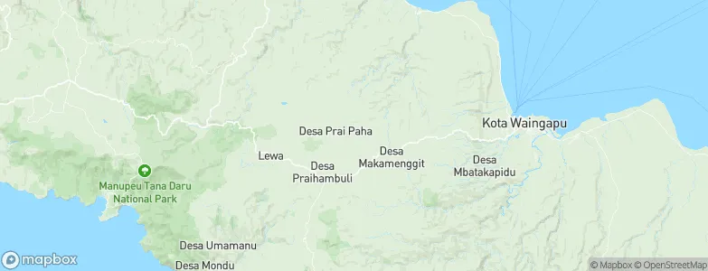 Ngarangiakambera, Indonesia Map