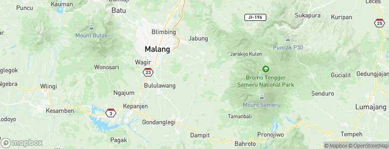 Ngebruk, Indonesia Map