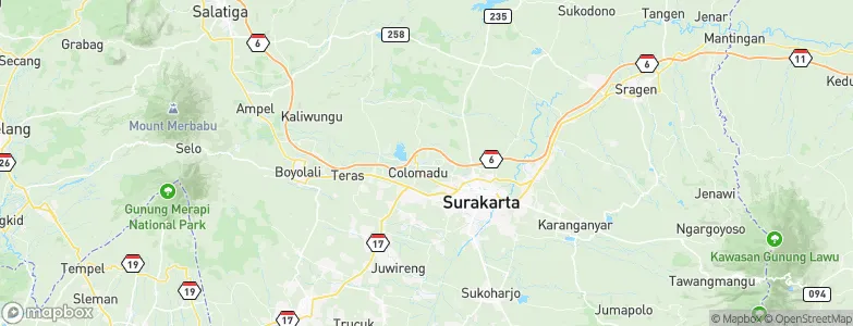 Ngemplak, Indonesia Map