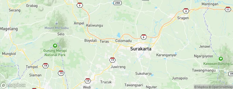 Ngemplak, Indonesia Map