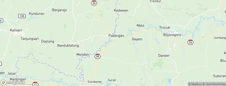 Ngeper, Indonesia Map