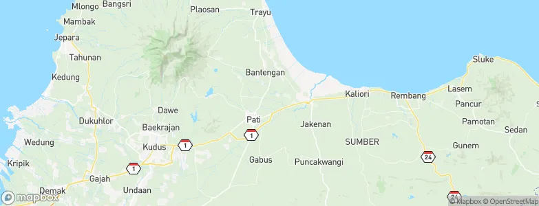 Ngepungkrajan, Indonesia Map