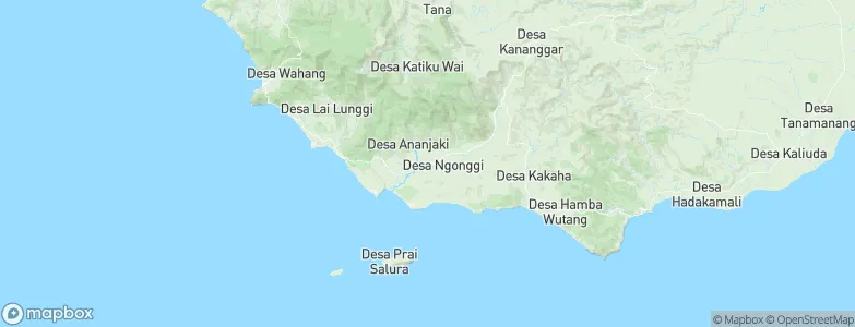 Nggongi Satu, Indonesia Map