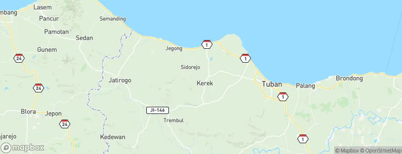 Ngluwuk, Indonesia Map