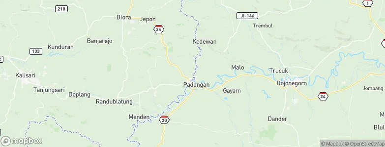 Ngroto, Indonesia Map