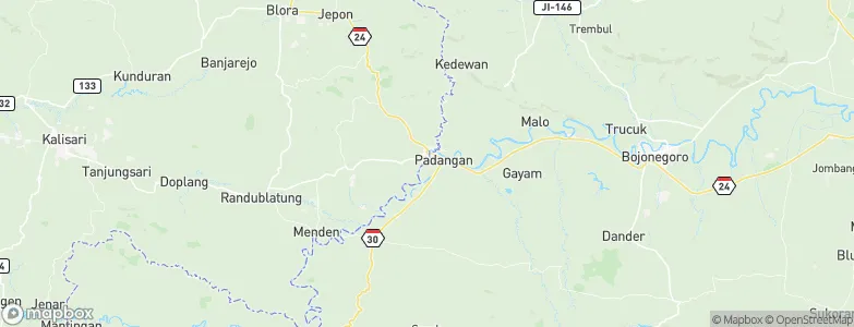 Nguken, Indonesia Map