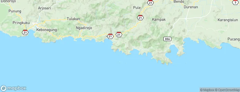 Ngulung Wetan, Indonesia Map
