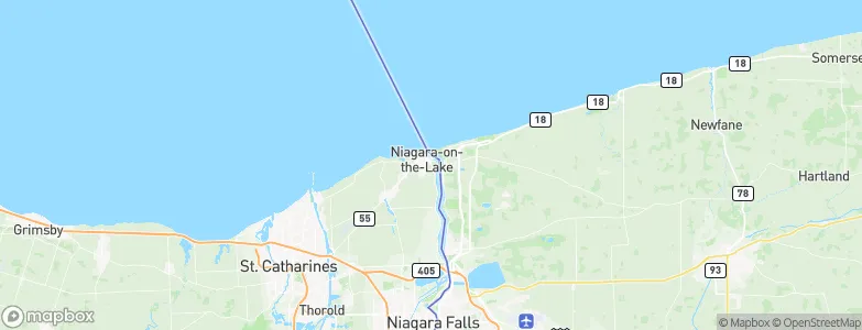 Niagara-on-the-Lake, Canada Map