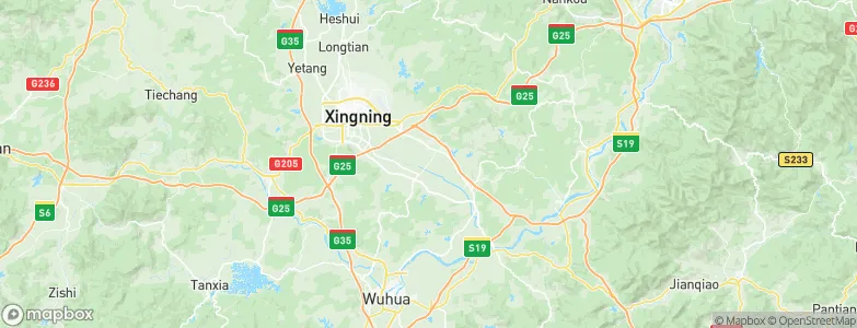 Nibei, China Map