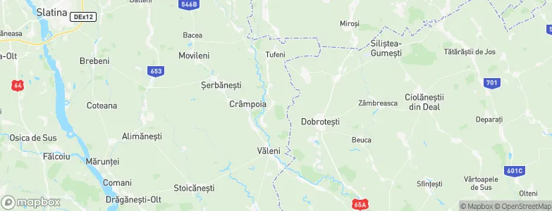 Nicolae Titulescu, Romania Map