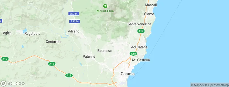 Nicolosi, Italy Map