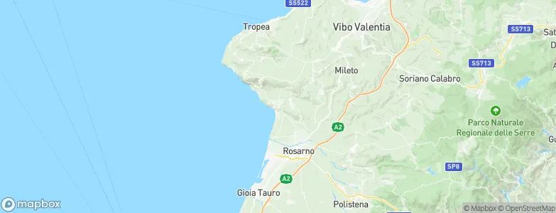 Nicotera, Italy Map