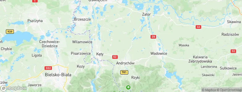 Nidek, Poland Map