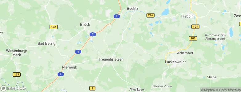 Niebel, Germany Map