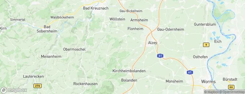 Nieder-Wiesen, Germany Map