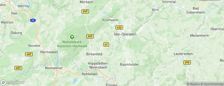 Niederbrombach, Germany Map