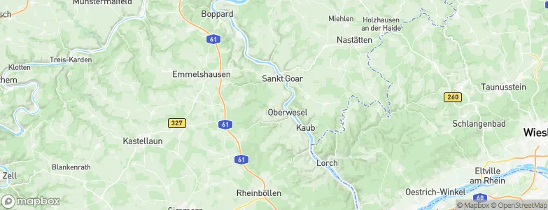Niederburg, Germany Map