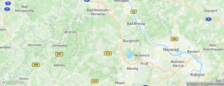 Niederdürenbach, Germany Map