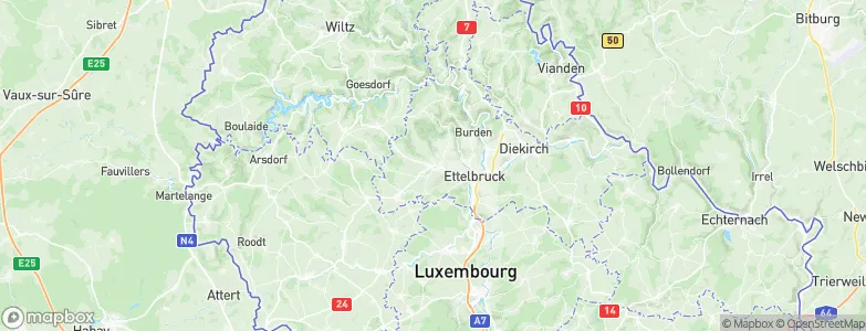 Niederfeulen, Luxembourg Map