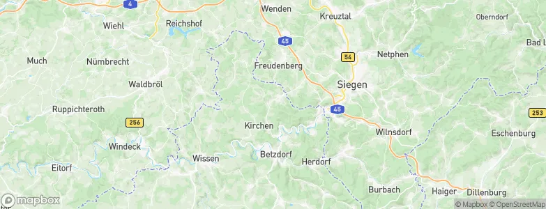 Niederfischbach, Germany Map
