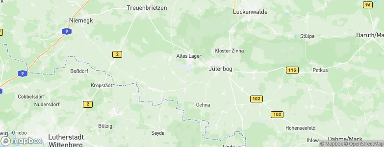 Niedergörsdorf, Germany Map