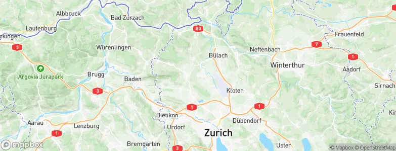 Niederhasli, Switzerland Map