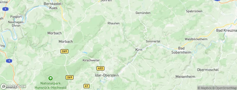 Niederhosenbach, Germany Map
