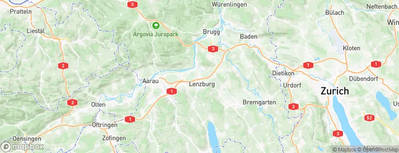 Niederlenz, Switzerland Map