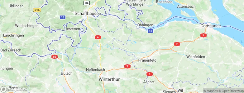 Niederneunforn, Switzerland Map