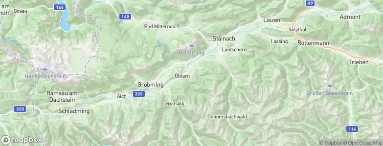 Niederöblarn, Austria Map