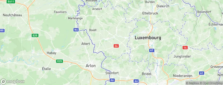 Niederpallen, Luxembourg Map