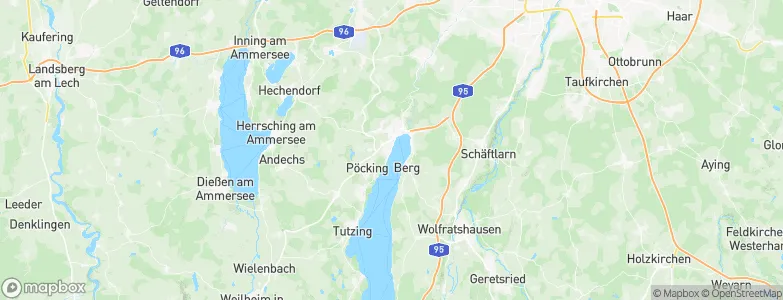 Niederpöcking, Germany Map
