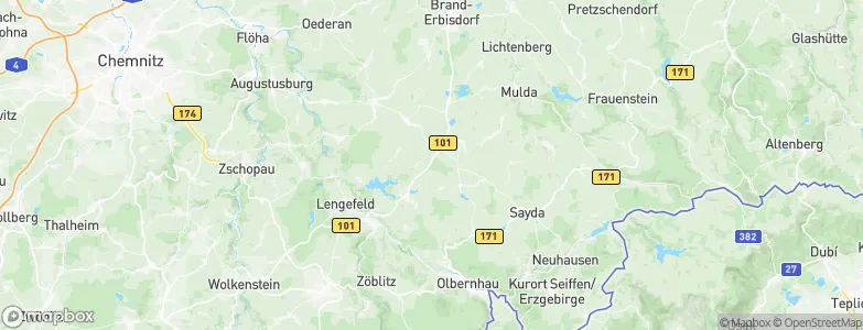 Niedersaida, Germany Map